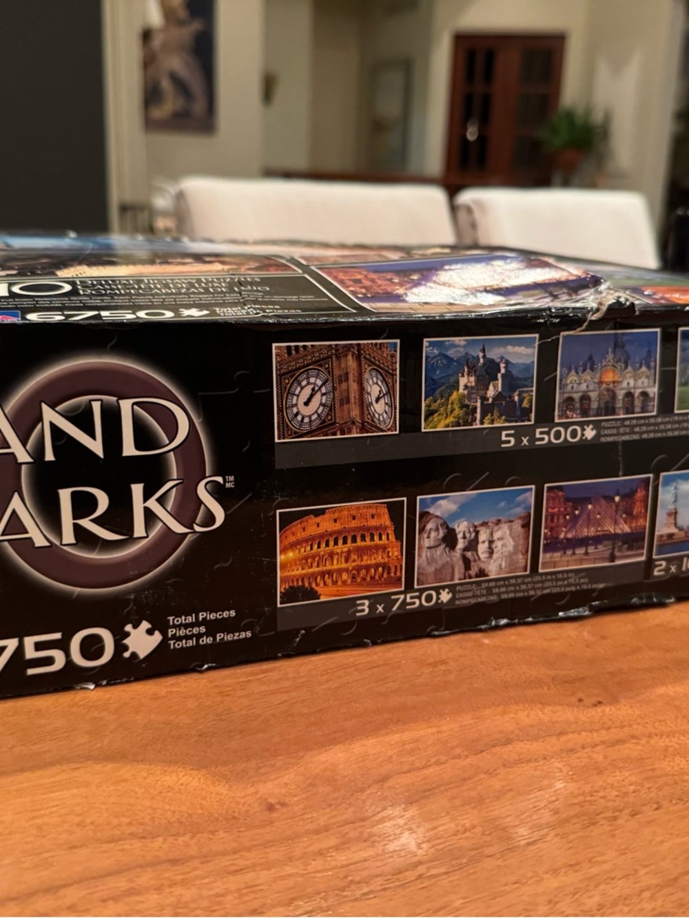 Landmarks 10 Puzzle Collection - Multi Color - Picture 2 of 12